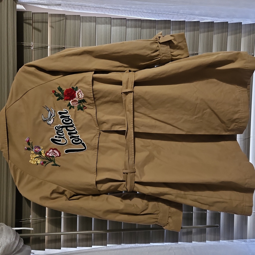 Zara Kids Tan Trench Coat